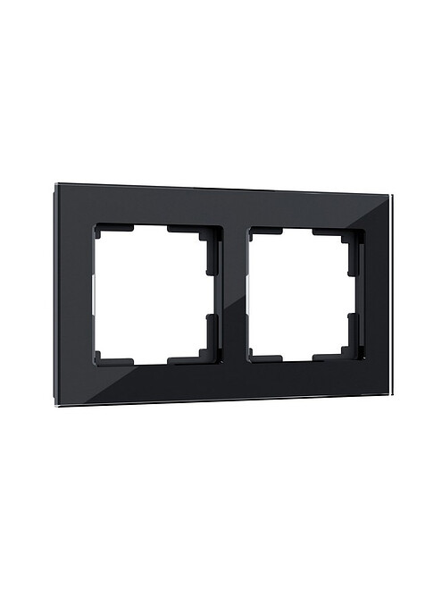 Рамка WERKEL Favorit 2мест. черный 495x660 Рамка WERKEL Favorit 2мест. черный 495x660 в Материке