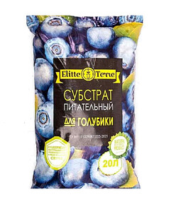 Грунт для голубики Elitte Terre питательный, cубстрат (20л) 238x286 в Материке