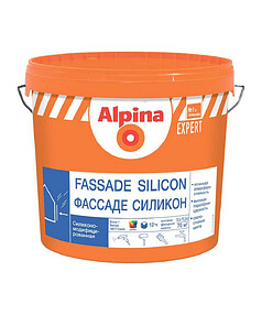 Краска Alpina EXPERT Fassade Silicon Б1 силикон-модифиц 10л