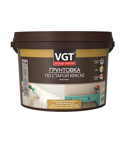 Грунтовка VGT по старой краске, 1кг 438x503 в Материке