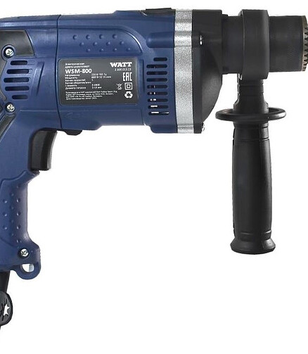 Дрель ударная WATT WSM-800 800Вт 438x503 в Материке - Вариант 2