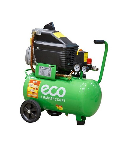 Компрессор ECO AE-251-3 1,5кВт 24л 235л/мин 438x503 в Материке