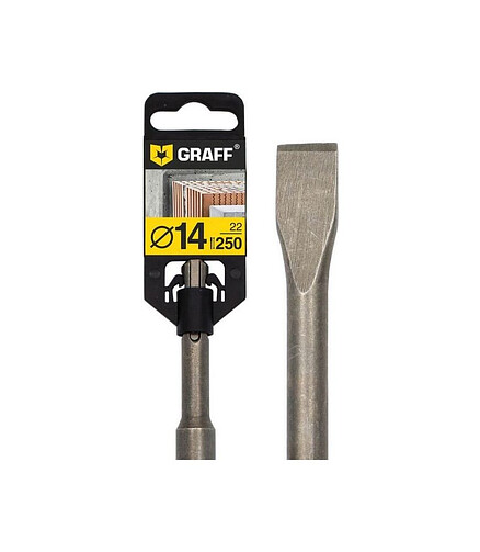 Зубило SDS+ пиковое GRAFF 14х250мм 438x503 в Материке - Вариант 2