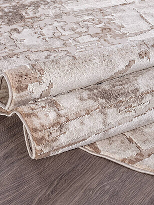 Ковер ARMINA 03705A Brown/Brown 80*150, овал 238x286 в Материке - Вариант 2