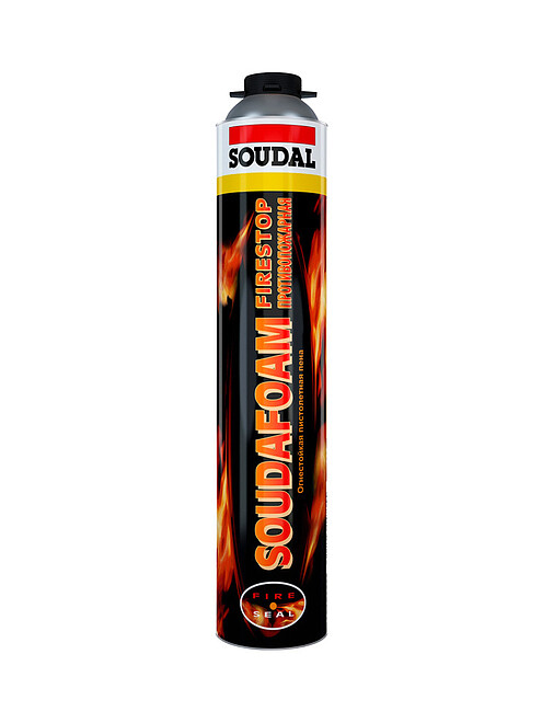 Пена монтажная SOUDAL Soudafoam FR Gun огнеупорная, 750мл 495x660 Пена монтажная SOUDAL Soudafoam FR Gun огнеупорная, 750мл 495x660 в Материке