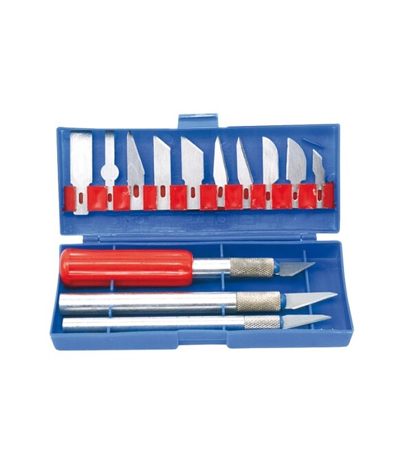 Нож моделиста TOP TOOLS 17B716 16пр/уп. 586x674 Нож моделиста TOP TOOLS 17B716 16пр/уп. 586x674 в Материке
