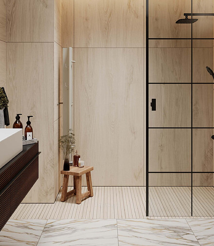 Керамогранит Estima MIRAMARE RM01 60х60 см 1,44 м2 цвет белый 438x503 в Материке