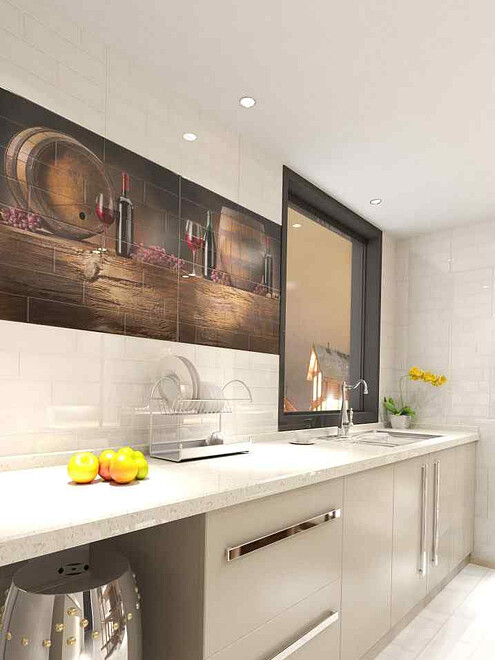 Декор-панно Beryoza Ceramica БРИК 30х60см цвет вино 2 495x660 Декор-панно Beryoza Ceramica БРИК 30х60см цвет вино 2 495x660 в Материке