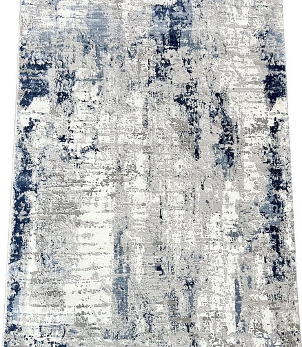 Ковер VELVET 9468A Grey/Blue 80*150 438x503 в Материке