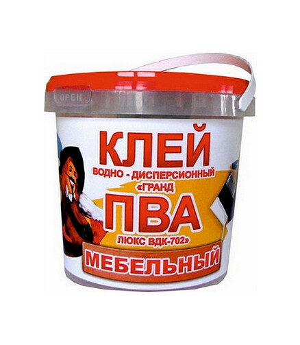 Клей Гранд ПВА Люкс ВДК-702, 1кг 438x503 в Материке