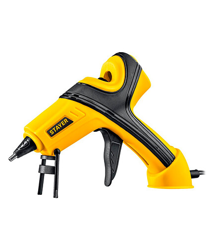 Пистолет клеевой STAYER Pro 11мм 70Вт 438x503 в Материке
