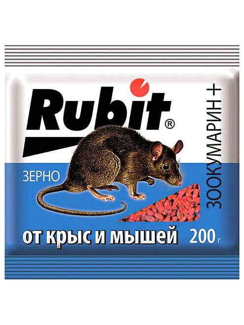 Средство Зерновая смесь от крыс и мышей Rubit Зоокумарин+, сыр, родентицид(200г) 495x660 Средство Зерновая смесь от крыс и мышей Rubit Зоокумарин+, сыр, родентицид(200г) 495x660 в Материке