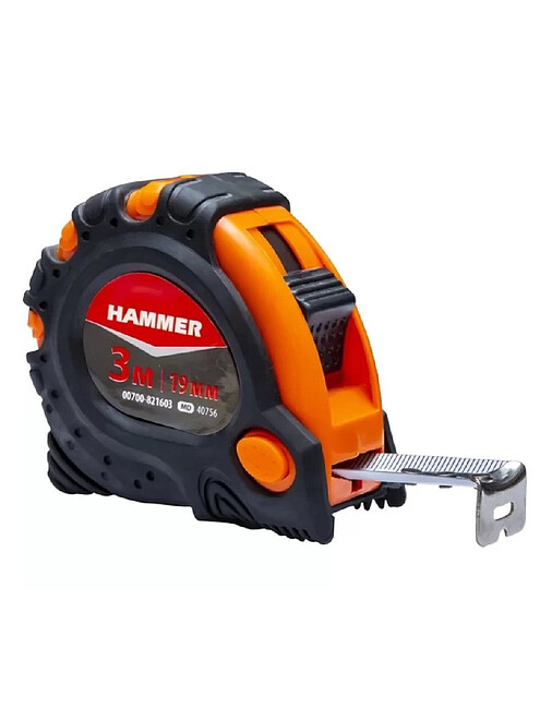 Рулетка HAMMER 00700-821603 3мх19мм 495x660 Рулетка HAMMER 00700-821603 3мх19мм 495x660 в Материке
