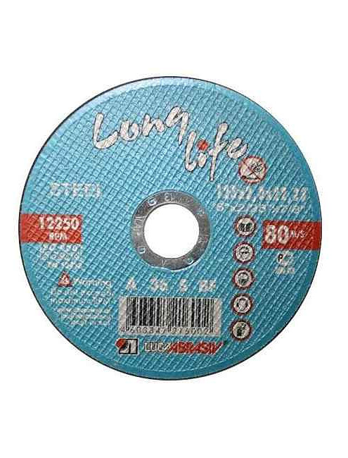 Диск отрезной по нерж. ЛУГА Long 125*1,2мм 495x660 Диск отрезной по нерж. ЛУГА Long 125*1,2мм 495x660 в Материке
