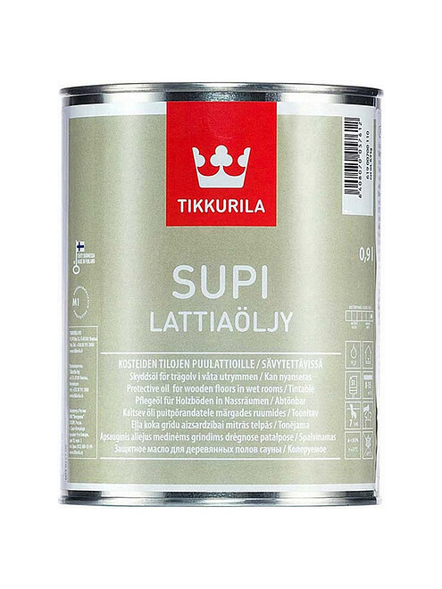 Масло Tikkurila SUPI для дерева, 0,9л 495x660 Масло Tikkurila SUPI для дерева, 0,9л 495x660 в Материке