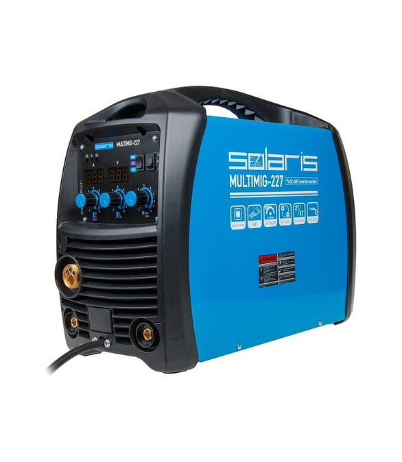 Аппарат сварочный SOLARIS MULTIMIG-227 586x674 Аппарат сварочный SOLARIS MULTIMIG-227 586x674 в Материке