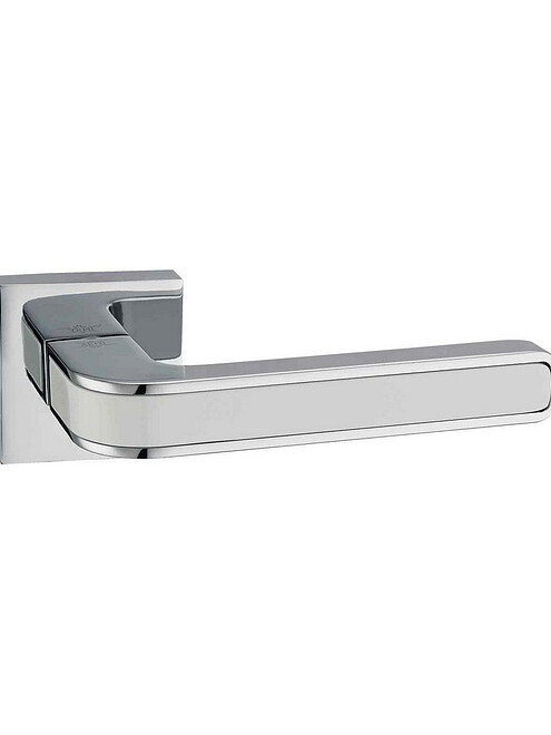 Ручка дверная LOCKIT РИКО КВ A1549Е (PC/White), хром/белый, (уп=2шт) 495x660 Ручка дверная LOCKIT РИКО КВ A1549Е (PC/White), хром/белый, (уп=2шт) 495x660 в Материке