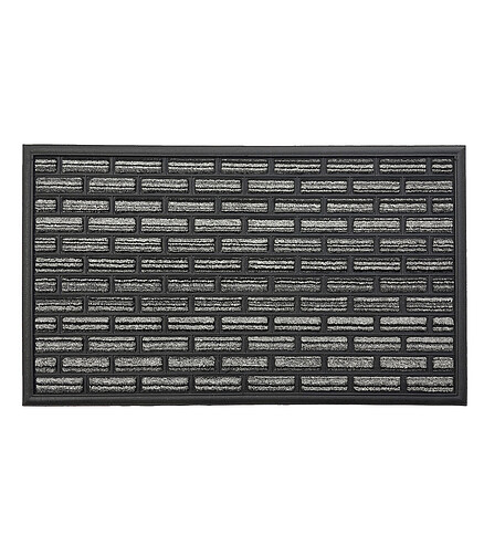 Коврик придверный PORTO PLUS bricks grey 45*75 438x503 в Материке