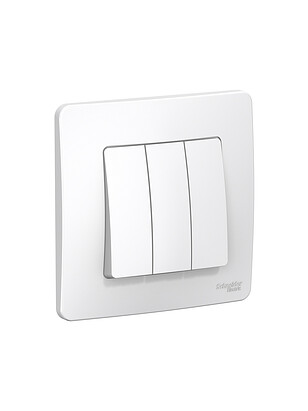Выключатель SE BLANCA BLNVS100501 3кл. белый 238x286 в Материке - Вариант 2