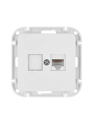 Розетка комп. Bylectrica ASTRUM 1мест. белый 238x286 в Материке