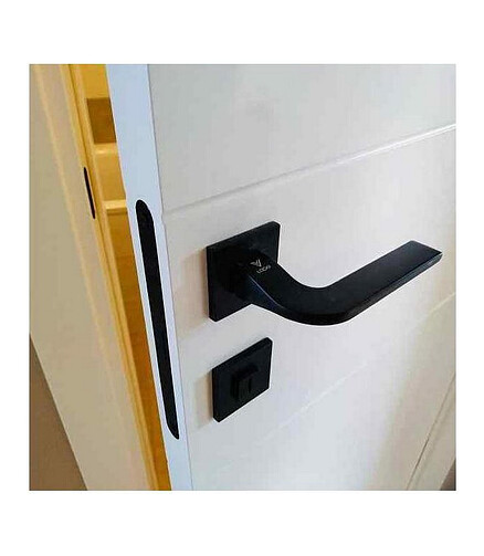 Ручка дверная LOCKIT МОНТЕ КВ.E20 на квадрат.розетке, (MB) (уп=2шт) 438x503 в Материке - Вариант 2