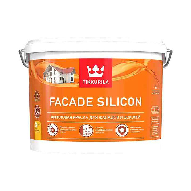 Краска Facade Silicon фасадная VVA гл/мат 9л