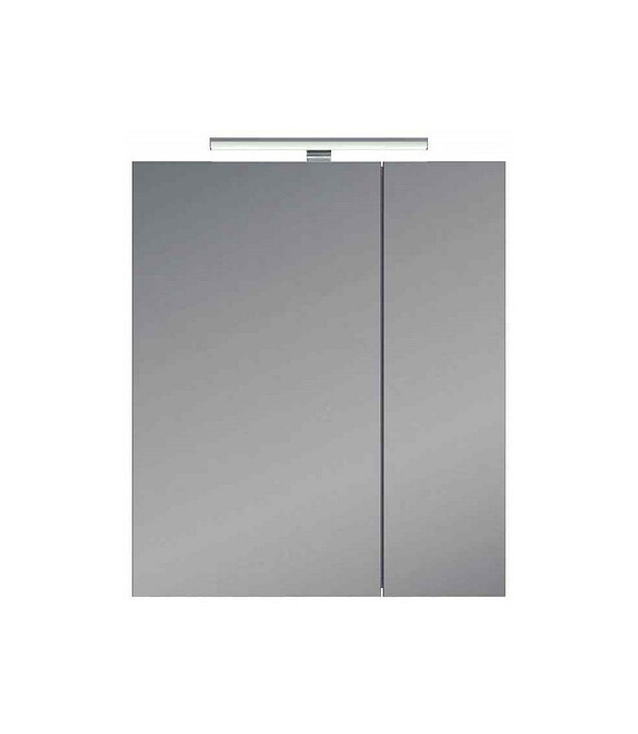 Шкаф зеркальный PLAZA 60см с LED подсветкой 586x674 Шкаф зеркальный PLAZA 60см с LED подсветкой 586x674 в Материке