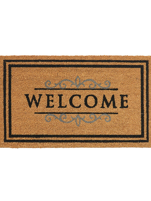 Коврик придверный кокосовый WELCOME 45*75 495x660 Коврик придверный кокосовый WELCOME 45*75 495x660 в Материке