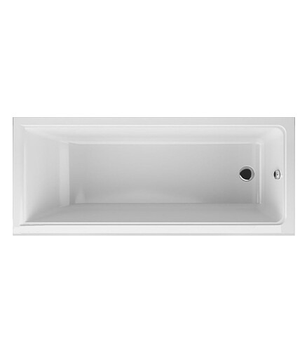 Ванна акриловая прямоугольная ALBA SPA GAMMA 170х70см без ножек 438x503 в Материке