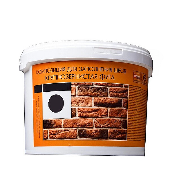 Фуга Petra крупнозернистая Графит К09, 5кг 586x674 Фуга Petra крупнозернистая Графит К09, 5кг 586x674 в Материке