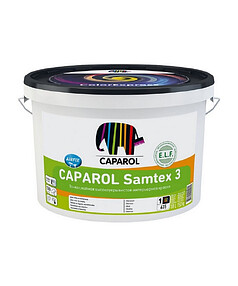 Краска CAPAROL Samtex 3 B1 матовая, 10л 238x286 в Материке