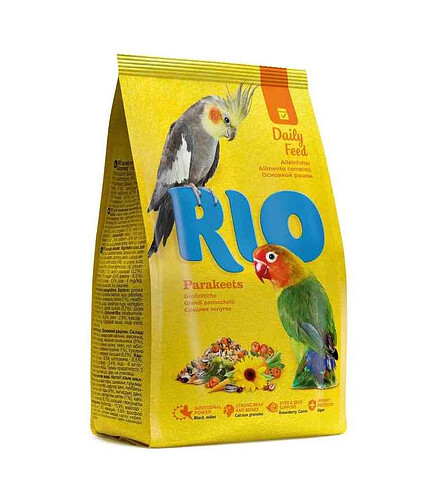 Корм для средних попугаев RIO (500г) 438x503 в Материке
