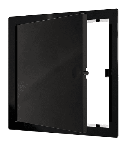Люк ревизионный EVECS L1515N 172х172мм черный 438x503 в Материке - Вариант 2