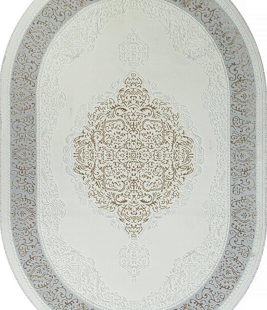 Ковер SAHARA 00759B Cream hb/Beige fdy 160*230, овал