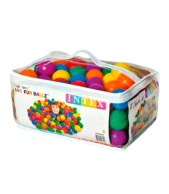 Шарики д/сухого бассейна INTEX (6,5см) арт.49602NP 100шт/уп 586x674 Шарики д/сухого бассейна INTEX (6,5см) арт.49602NP 100шт/уп 586x674 в Материке