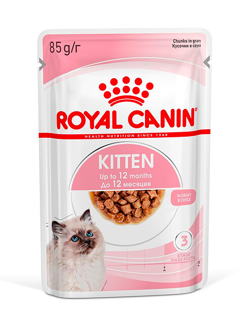 Корм для котят Royal Canin Kitten кусочки в соусе (85г) 495x660 Корм для котят Royal Canin Kitten кусочки в соусе (85г) 495x660 в Материке