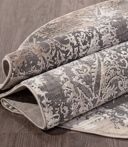 Ковер ARMINA 04078C Grey/Brown 160*230, овал 438x503 в Материке - Вариант 2
