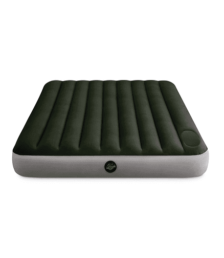 Матрас надувной INTEX (203х152см) Downy Airbed встроен.насос арт.64763 438x503 в Материке - Вариант 2