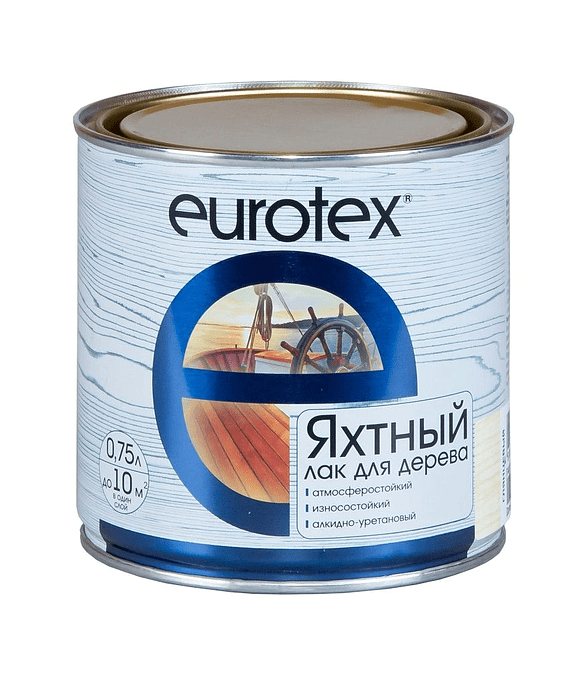 Лак Eurotex яхтный полуматовый, 0,75л 586x674 в Материке