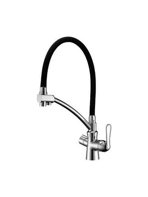 Смеситель COMFORT LM3070C (для кухни) на две воды, черный 495x660 Смеситель COMFORT LM3070C (для кухни) на две воды, черный 495x660 в Материке