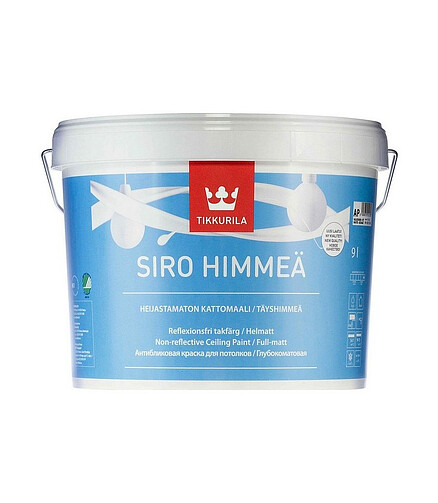 Краска Tikkurila Siro Himmea Мат AP, 9л 438x503 в Материке