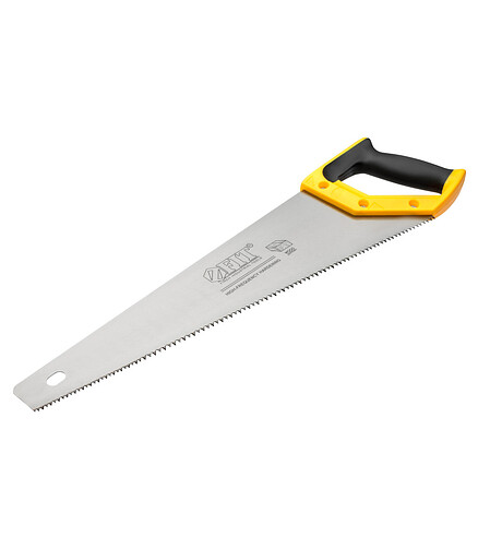 Ножовка по дереву FIT 40469 5-7ТPI 450мм 438x503 в Материке - Вариант 2