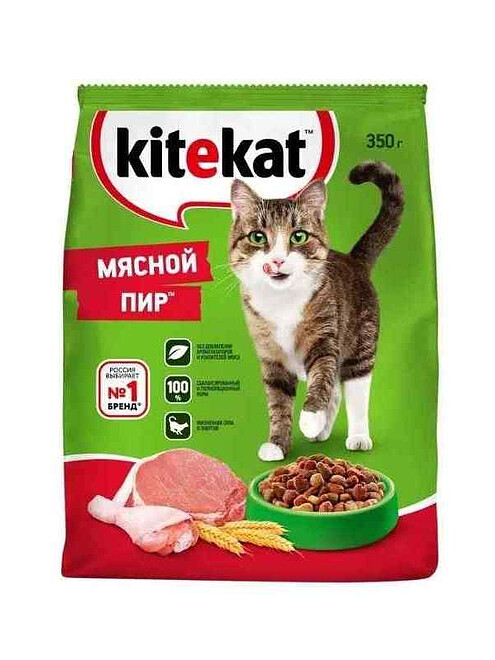 Корм для кошек KITEKAT Мясной пир (0,35кг) 495x660 Корм для кошек KITEKAT Мясной пир (0,35кг) 495x660 в Материке