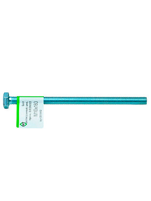 Болт 6-гранный М10х160, прочн. 8.8, цинк, DIN933 ЕКТ (с этик./1шт) 238x286 в Материке