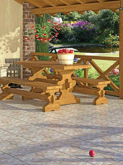 Керамогранит Beryoza Ceramica РЕЙНИР 29,3х29,3 см 1,2 м2 цвет камень 495x660 Керамогранит Beryoza Ceramica РЕЙНИР 29,3х29,3 см 1,2 м2 цвет камень 495x660 в Материке