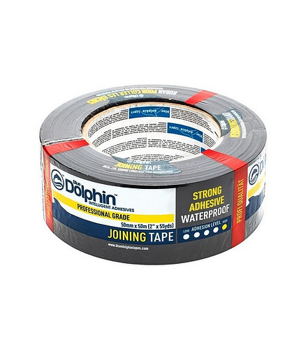 Лента соединительная для мембран и строй.пленок Blue Dolphin 50мм*50м 438x503 в Материке