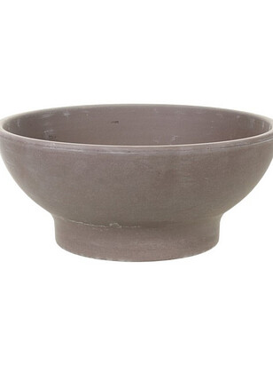Горшок BASALT Misa M (27x11см) терракота коричневый T-014-021-26 238x286 в Материке