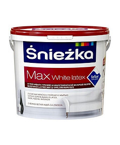 Краска SNIEZKA Max Latex HD белая матовая 5л