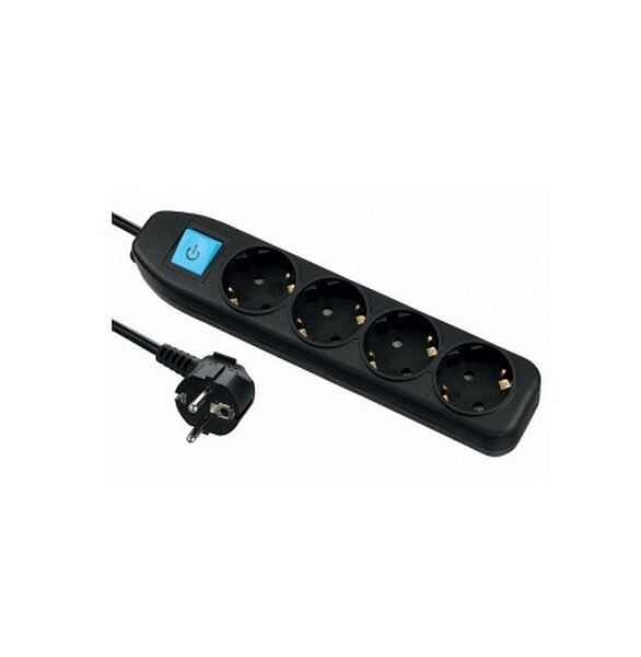 Удлинитель ELECTRALINE 4роз. 5м с/з выкл. черный 3х1 62266 586x674 Удлинитель ELECTRALINE 4роз. 5м с/з выкл. черный 3х1 62266 586x674 в Материке