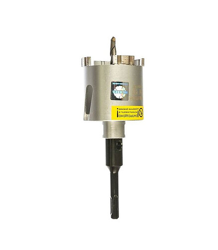 Коронка SDS+ алмазная HILBERG Laser 72мм 438x503 в Материке